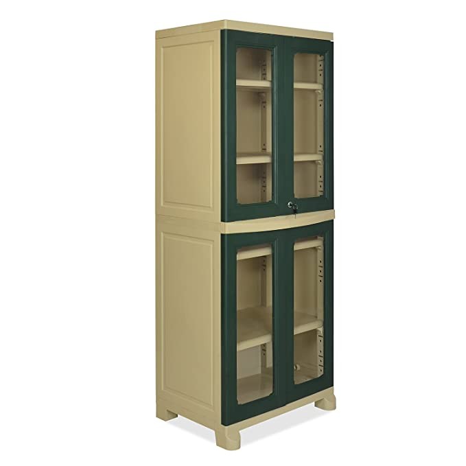 Olive Green Plastic cabinet